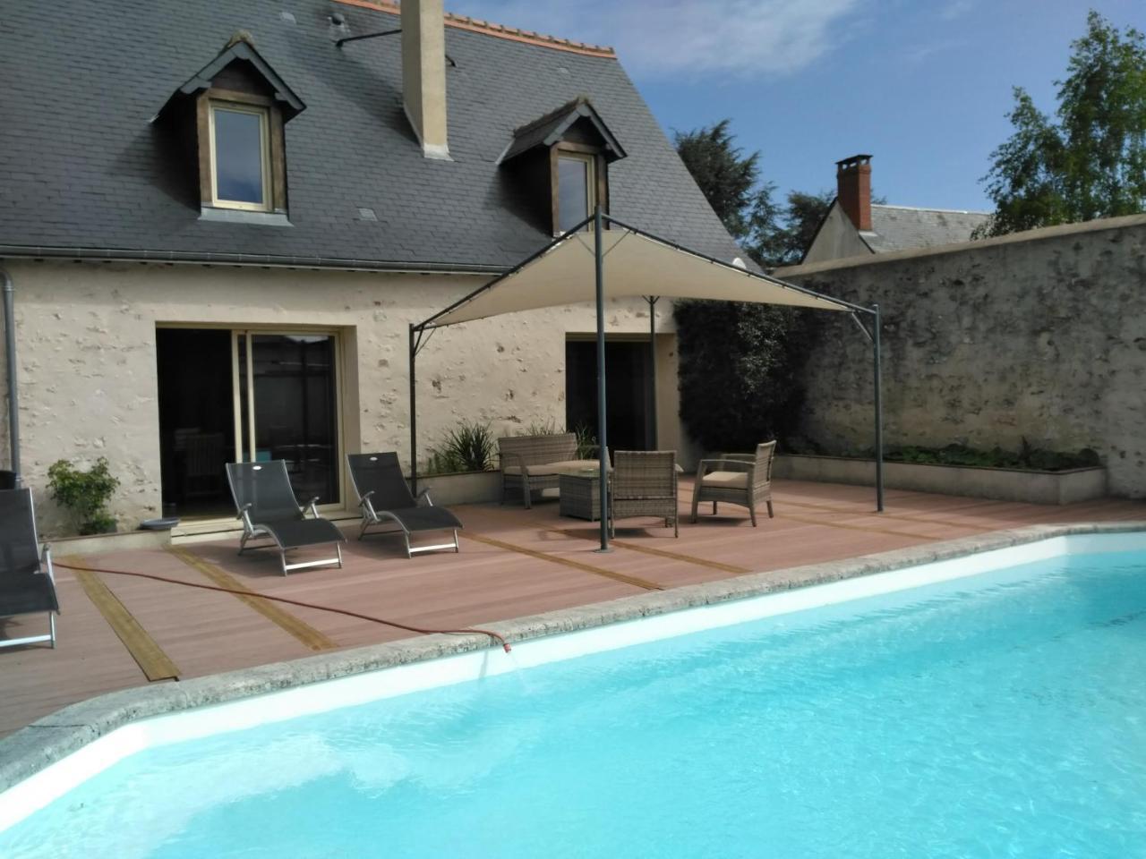 La Hautée des Francs Veigné Extérieur photo